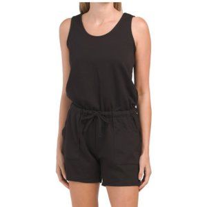 Gaiam Hudson Sleeveless Romper Black Size Medium New with Tag, NWT